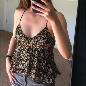 Forever 21 floral tank top